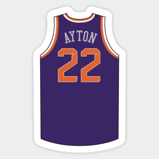 Deandre Ayton Phoenix Jersey Qiangy Sticker